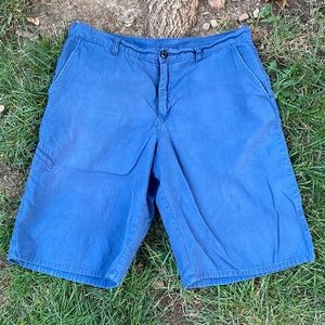 Dickies Flat Front Shorts 34 Blue Workwear